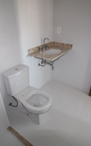 Apartamento à venda com 133m², 3 quartos e 2 vagasBanheiro da Suíte 3