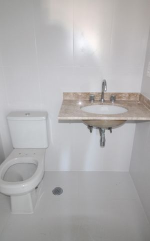 Apartamento à venda com 133m², 3 quartos e 2 vagasBanheiro da Suíte 3