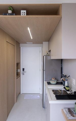Apartamento à venda com 20m², 1 quarto e sem vaga Apartamento à venda com 20m², 1 quarto e sem vagaCozinha