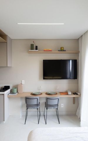 Apartamento à venda com 20m², 1 quarto e sem vaga Apartamento à venda com 20m², 1 quarto e sem vagaSala