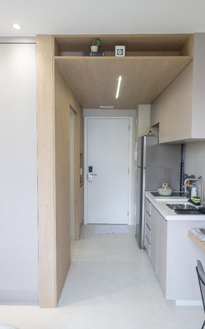 Apartamento à venda com 20m², 1 quarto e sem vaga Apartamento à venda com 20m², 1 quarto e sem vagaCozinha