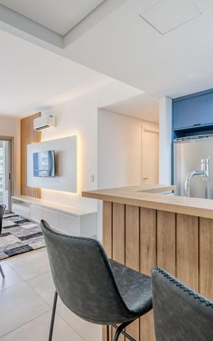 Apartamento à venda com 54m², 1 quarto e 1 vaga Apartamento à venda com 54m², 1 quarto e 1 vagaSala