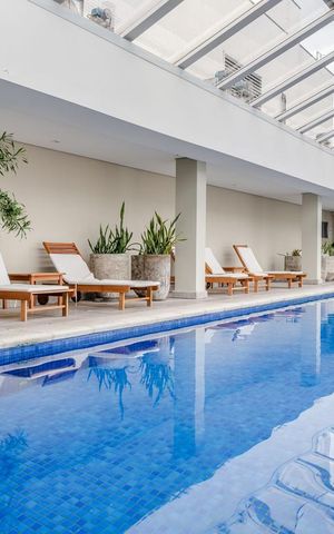 Apartamento à venda com 54m², 1 quarto e 1 vaga Apartamento à venda com 54m², 1 quarto e 1 vagaÁrea comum - Piscina