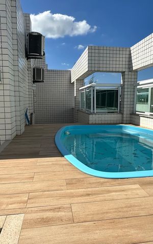 Apartamento à venda com 181m², 3 quartos e 2 vagasCobertura