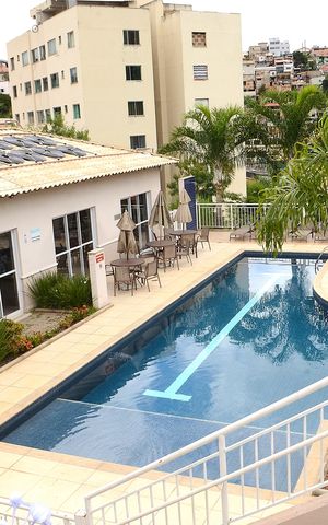 Apartamento à venda com 60m², 2 quartos e 1 vagaÁrea comum - Piscina