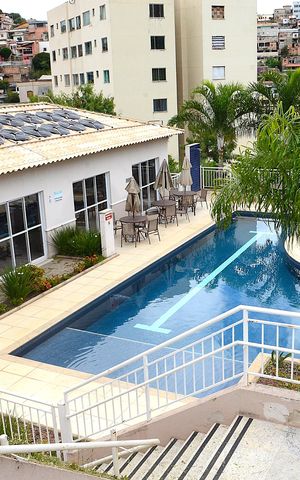 Apartamento à venda com 60m², 2 quartos e 1 vagaÁrea comum - Piscina