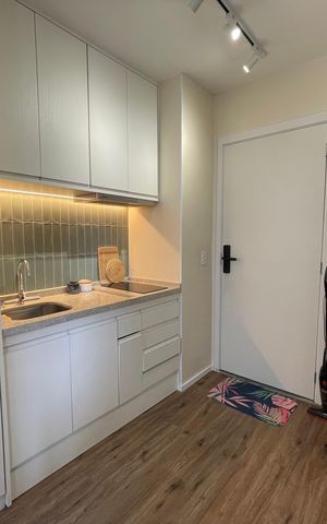 Studio para alugar com 24m², 1 quarto e sem vaga Studio para alugar com 24m², 1 quarto e sem vagaCozinha