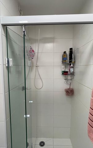 Studio para alugar com 24m², 1 quarto e sem vaga Studio para alugar com 24m², 1 quarto e sem vagaBanheiro