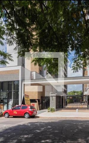 Studio para alugar com 24m², 1 quarto e sem vaga Studio para alugar com 24m², 1 quarto e sem vagaFachada e portaria