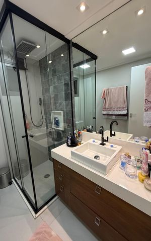 Apartamento para alugar com 110m², 2 quartos e 1 vagaBanheiro 1
