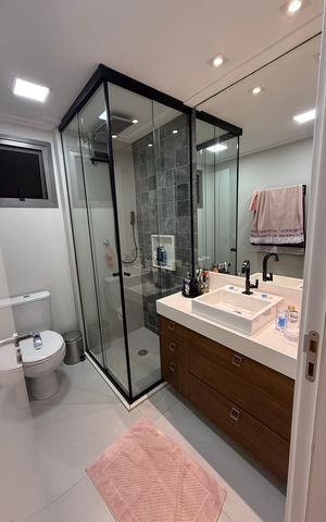 Apartamento para alugar com 110m², 2 quartos e 1 vagaBanheiro 1