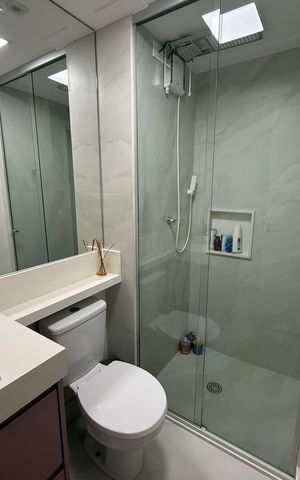 Apartamento para alugar com 110m², 2 quartos e 1 vagaBanheiro 2