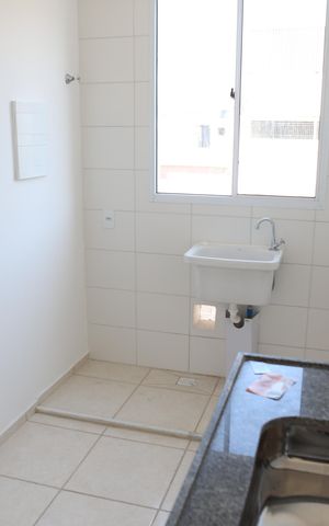 Apartamento para alugar com 47m², 2 quartos e 1 vagaCozinha e Área de Serviço