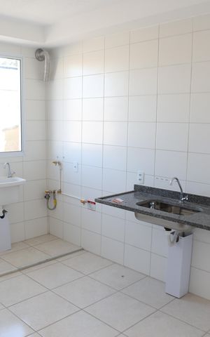 Apartamento para alugar com 47m², 2 quartos e 1 vagaCozinha e Área de Serviço