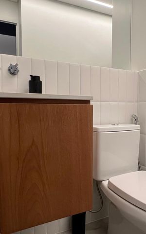 Apartamento para alugar com 40m², 1 quarto e sem vaga Apartamento para alugar com 40m², 1 quarto e sem vagaBanheiro
