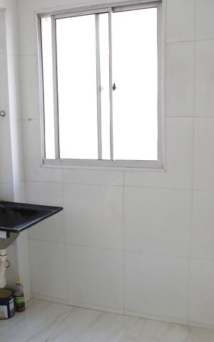 Apartamento para alugar com 46m², 2 quartos e 1 vagaCozinha e Área de Serviço