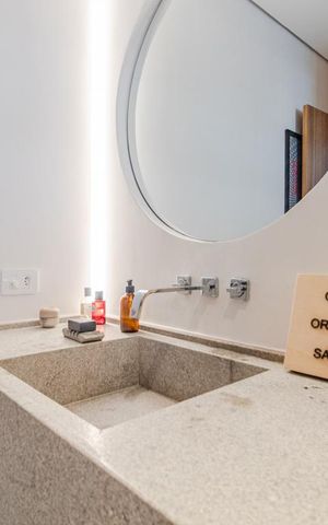 Apartamento para alugar com 70m², 1 quarto e sem vagaBanheiro