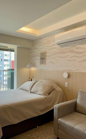 Studio à venda com 28m², 1 quarto e sem vaga Studio à venda com 28m², 1 quarto e sem vagaStudio