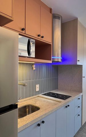 Studio à venda com 28m², 1 quarto e sem vaga Studio à venda com 28m², 1 quarto e sem vagaCozinha