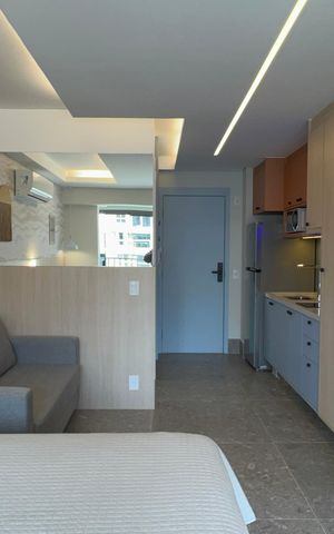 Studio à venda com 28m², 1 quarto e sem vaga Studio à venda com 28m², 1 quarto e sem vagaStudio