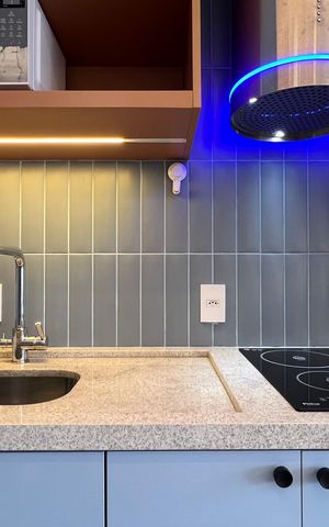 Studio à venda com 28m², 1 quarto e sem vaga Studio à venda com 28m², 1 quarto e sem vagaCozinha