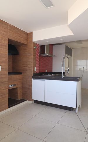 Apartamento à venda com 107m², 2 quartos e 3 vagasVaranda gourmet