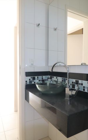 Apartamento à venda com 107m², 2 quartos e 3 vagasBanheiro 2