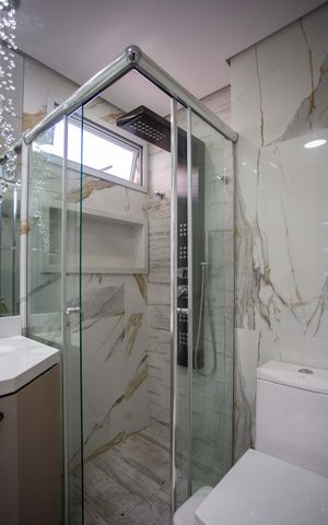 Apartamento à venda com 67m², 1 quarto e 1 vagaBanheiro da Suíte