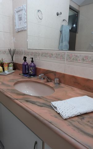 Apartamento para alugar com 106m², 3 quartos e 1 vagaBanheiro Social