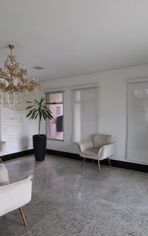 Apartamento para alugar com 106m², 3 quartos e 1 vagaÁrea comum - Hall Social