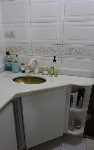 Apartamento para alugar com 106m², 3 quartos e 1 vagaBanheiro da Suíte