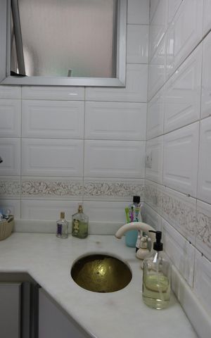 Apartamento para alugar com 106m², 3 quartos e 1 vagaBanheiro da Suíte