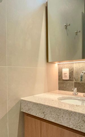 Studio para alugar com 37m², 1 quarto e sem vaga Studio para alugar com 37m², 1 quarto e sem vagaBanheiro
