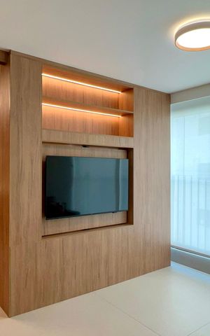 Studio para alugar com 37m², 1 quarto e sem vaga Studio para alugar com 37m², 1 quarto e sem vagaSala