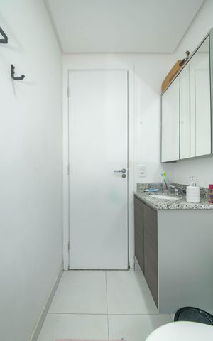 Apartamento à venda com 67m², 2 quartos e 1 vagaBanheiro da Suíte