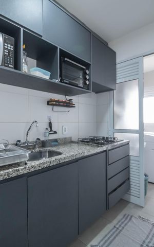 Apartamento à venda com 67m², 2 quartos e 1 vagaCozinha