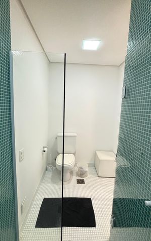 Apartamento para alugar com 97m², 1 quarto e 1 vaga Apartamento para alugar com 97m², 1 quarto e 1 vagaBanheiro da Suíte