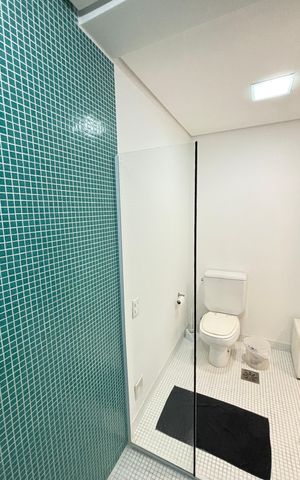 Apartamento para alugar com 97m², 1 quarto e 1 vaga Apartamento para alugar com 97m², 1 quarto e 1 vagaBanheiro da Suíte