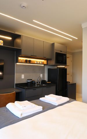 Studio à venda com 24m², 1 quarto e sem vagaStudio