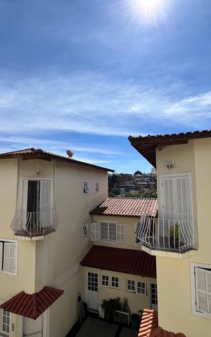 Casa de condomínio à venda com 85m², 3 quartos e 1 vagaQuarto Suíte Varanda/Vista