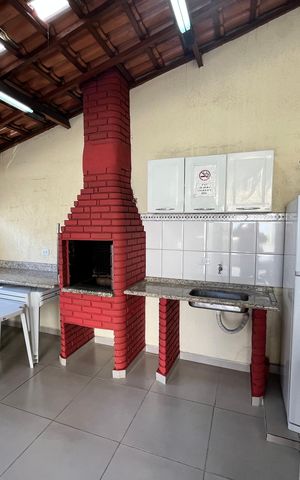 Casa de condomínio à venda com 85m², 3 quartos e 1 vagaÁrea comum - Churrasqueira