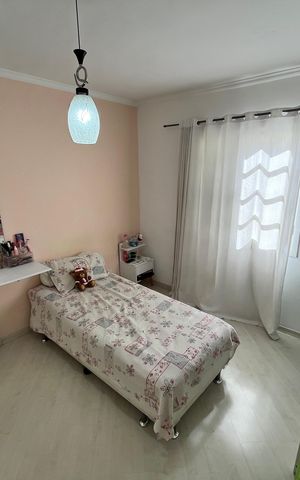 Casa de condomínio à venda com 85m², 3 quartos e 1 vagaQuarto 2