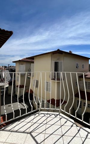 Casa de condomínio à venda com 85m², 3 quartos e 1 vagaQuarto Suíte Varanda