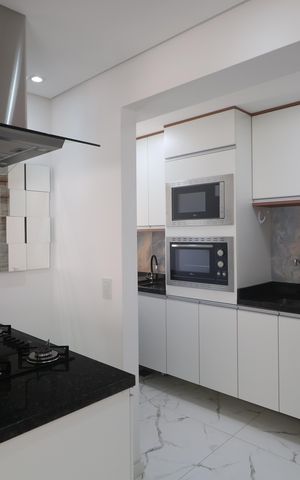 Apartamento para alugar com 76m², 2 quartos e 1 vagaCozinha e Área de Serviço