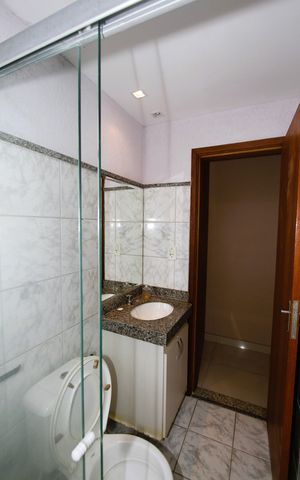 Apartamento à venda com 64m², 3 quartos e 2 vagasBanheiro Social