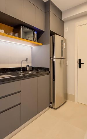 Studio à venda com 25m², 1 quarto e sem vaga Studio à venda com 25m², 1 quarto e sem vagaCozinha