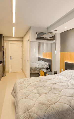 Studio à venda com 25m², 1 quarto e sem vaga Studio à venda com 25m², 1 quarto e sem vagaStudio