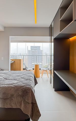 Studio à venda com 25m², 1 quarto e sem vaga Studio à venda com 25m², 1 quarto e sem vagaStudio
