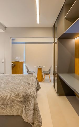 Studio à venda com 25m², 1 quarto e sem vaga Studio à venda com 25m², 1 quarto e sem vagaStudio
