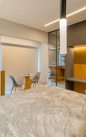 Studio à venda com 25m², 1 quarto e sem vaga Studio à venda com 25m², 1 quarto e sem vagaStudio
